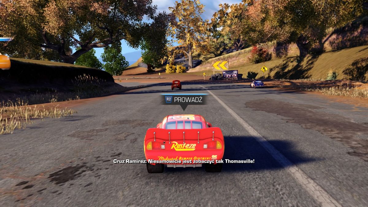 Cars 3 Driven to Win screenshot 2 for Wii U